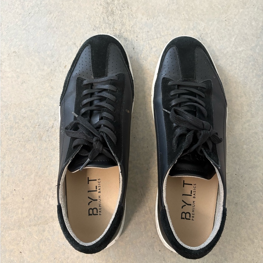 Men's BYLT Basics sz 12 Retroday Black Sneakers shoes